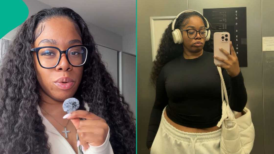 A Nigerian man tells his unusual name to a lady in UK