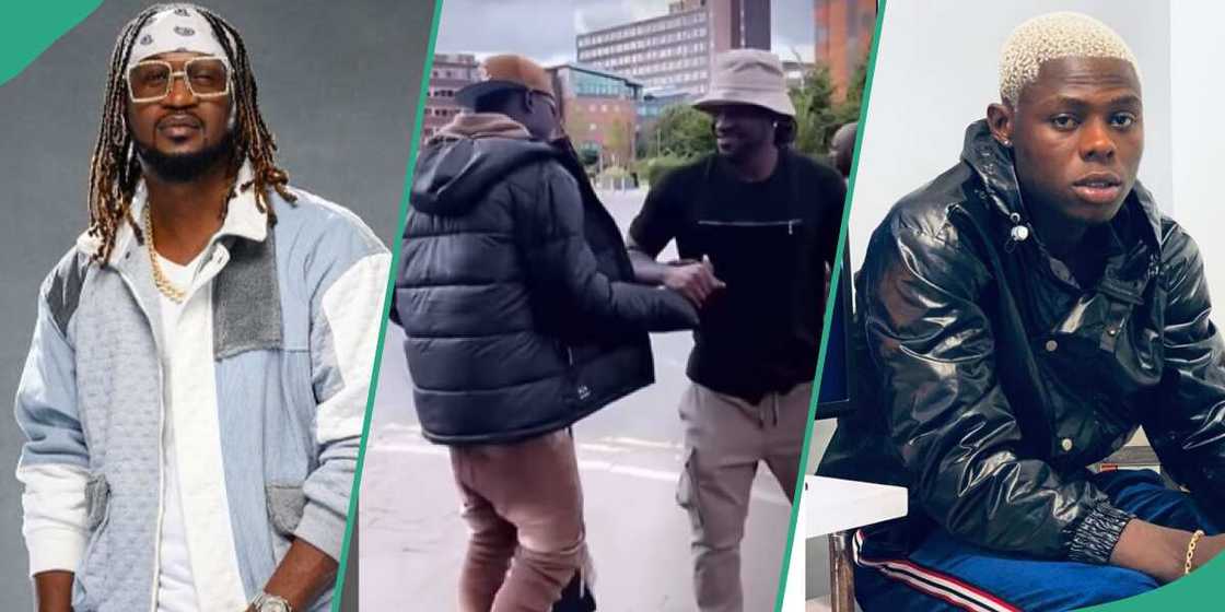 Paul Okoye, and Mohbad in London Paul Okoye, and Mohbad in London