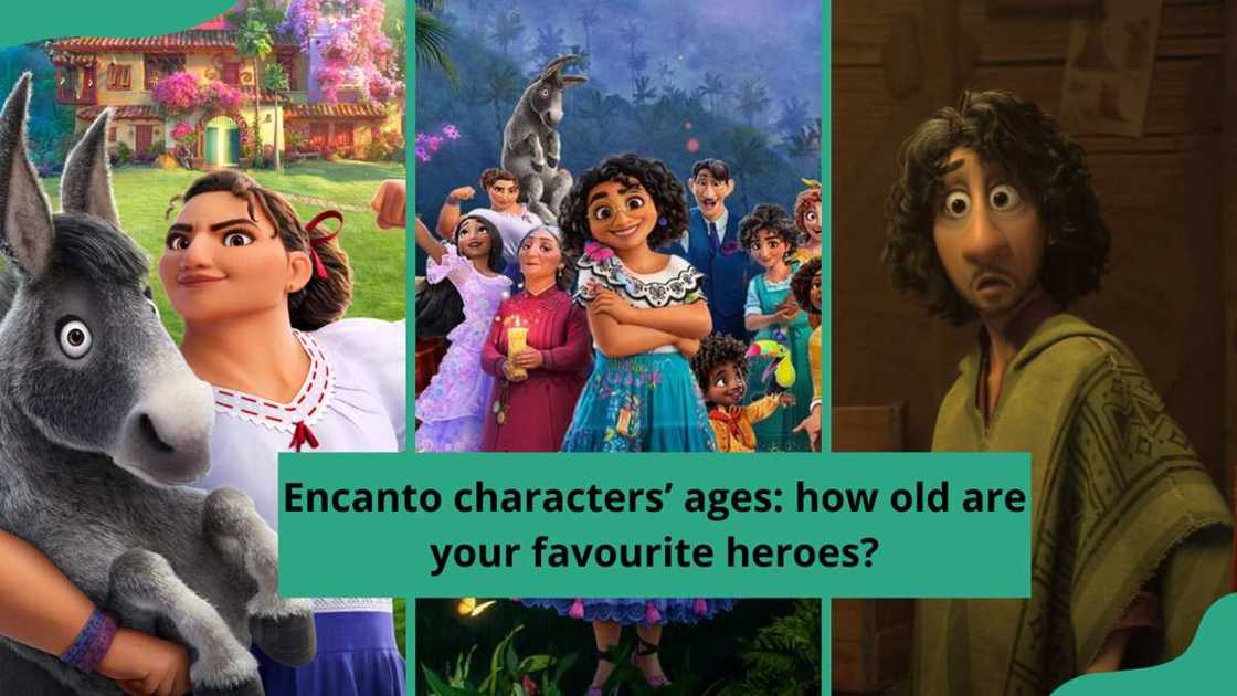Encanto characters’ ages Encanto characters’ ages