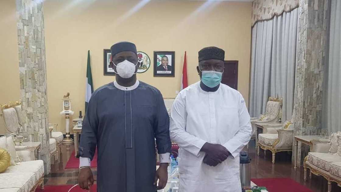 Heated Reactions Trail Fani-Kayode's Fresh Visit to Another Southeast Governor Heated Reactions Trail Fani-Kayode's Fresh Visit to Another Southeast Governor