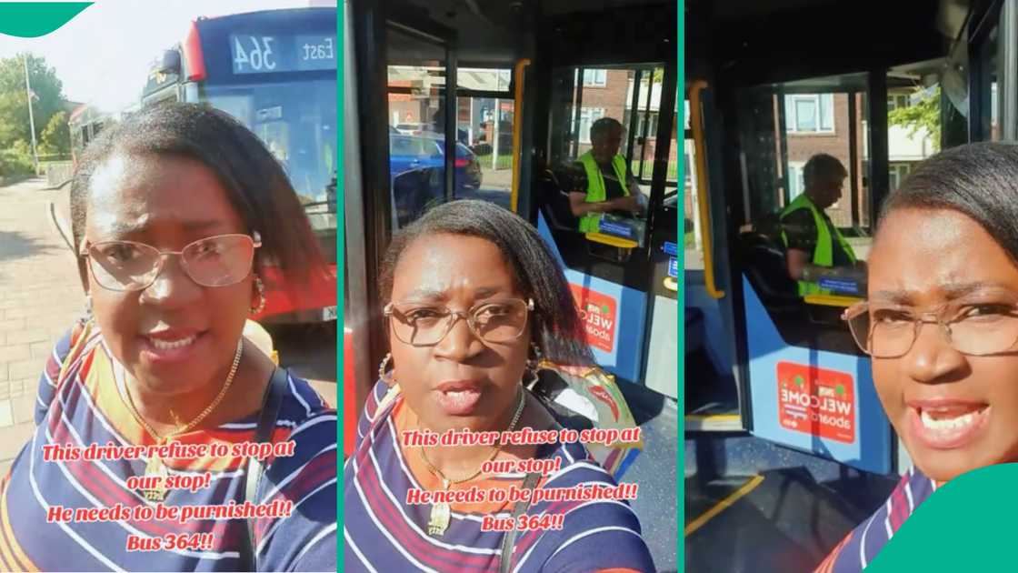 Black woman films London bus driver, accuses him of intentionally passing her bus stop Black woman films London bus driver, accuses him of intentionally passing her bus stop