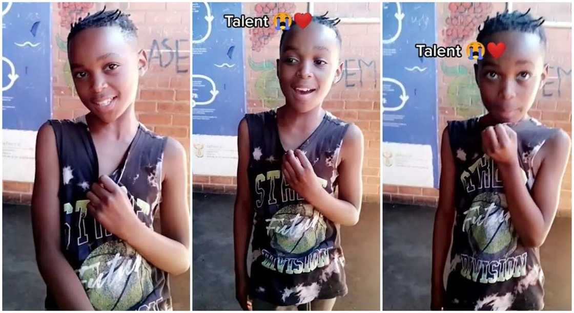 Tumelo Sesoko, a South African kid with voice like Sia. Tumelo Sesoko, a South African kid with voice like Sia.