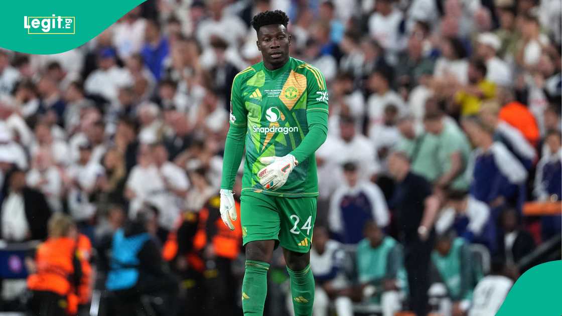 Andre Onana, Manchester United, Tottenham, San Mames, Bilbao, Europa League final.