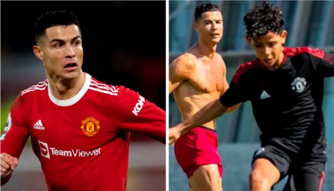 Ronaldo: Zan Jinkirta Yin Murabus Saboda Ɗana Yana Son Mu Buga Ƙwallo Tare