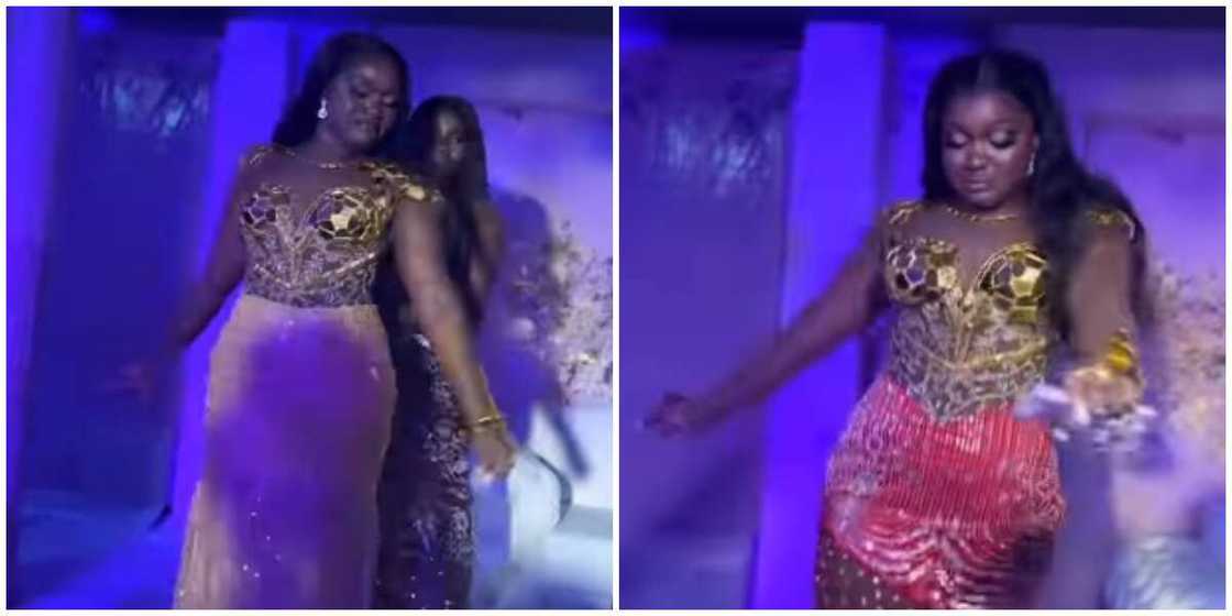Bride in transformative piece. Bride in transformative piece.