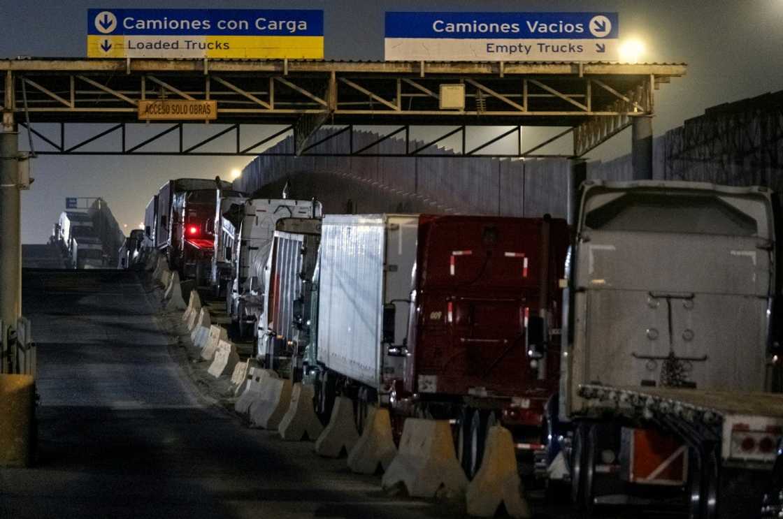 Longer waiting times at the border have hit the profits of haulage companies.