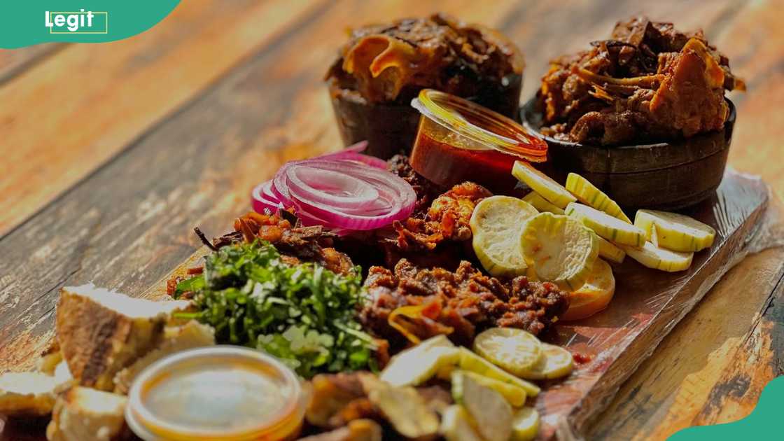 A feast crafted as a platter A feast crafted as a platter