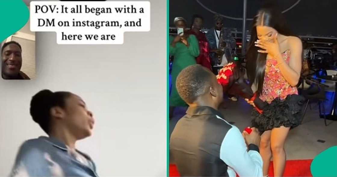 Lady ties the knot with a man she met on Instagram app. Lady ties the knot with a man she met on Instagram app.
