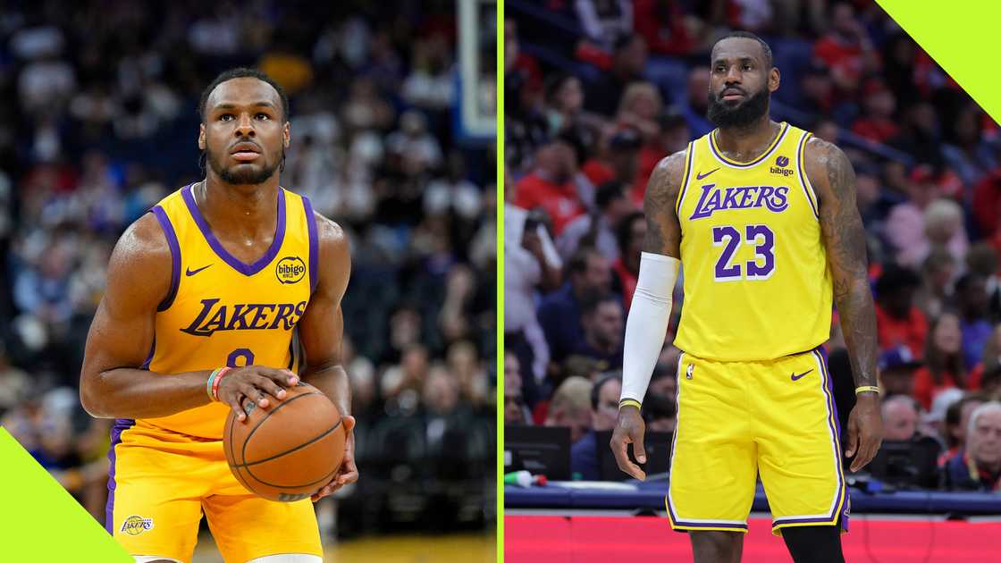 LeBron James and Bronny James will attempt to lead the Los Angeles Lakers to an NBA title LeBron James and Bronny James will attempt to lead the Los Angeles Lakers to an NBA title