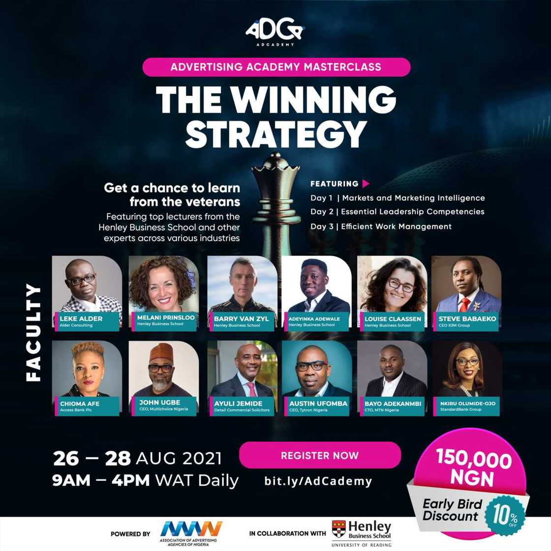 AAAN, AdCademy Announce 10% Discount for Early Masterclass Registration AAAN, AdCademy Announce 10% Discount for Early Masterclass Registration