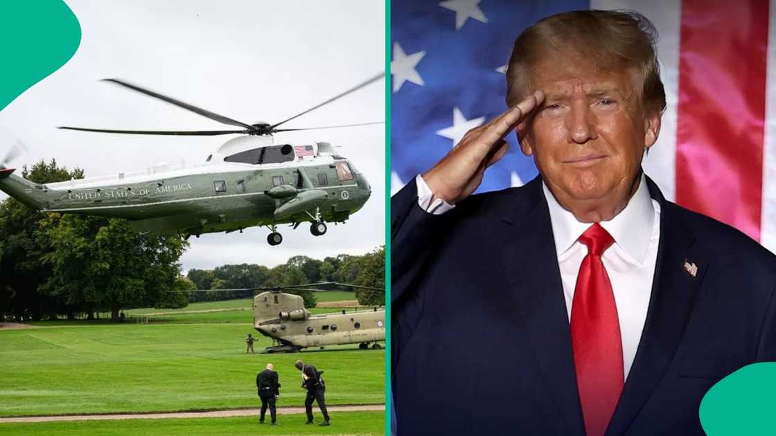 US leader Donald Trump's helicopter diverted in London amid scare US leader Donald Trump's helicopter diverted in London amid scare