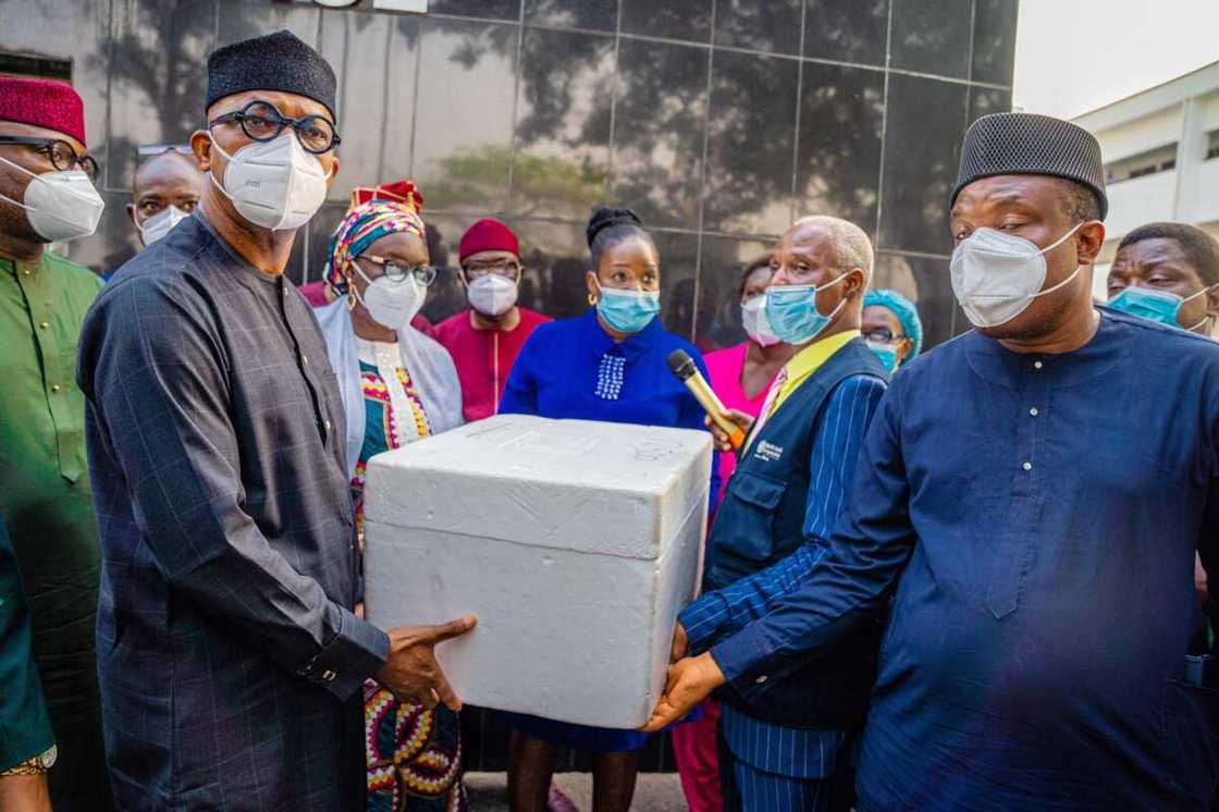 Rigakafin corona ta isa jihar Ogun, Gwamna Dapo Abiodun Rigakafin corona ta isa jihar Ogun, Gwamna Dapo Abiodun