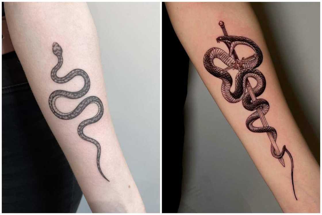 cool forearm tattoos