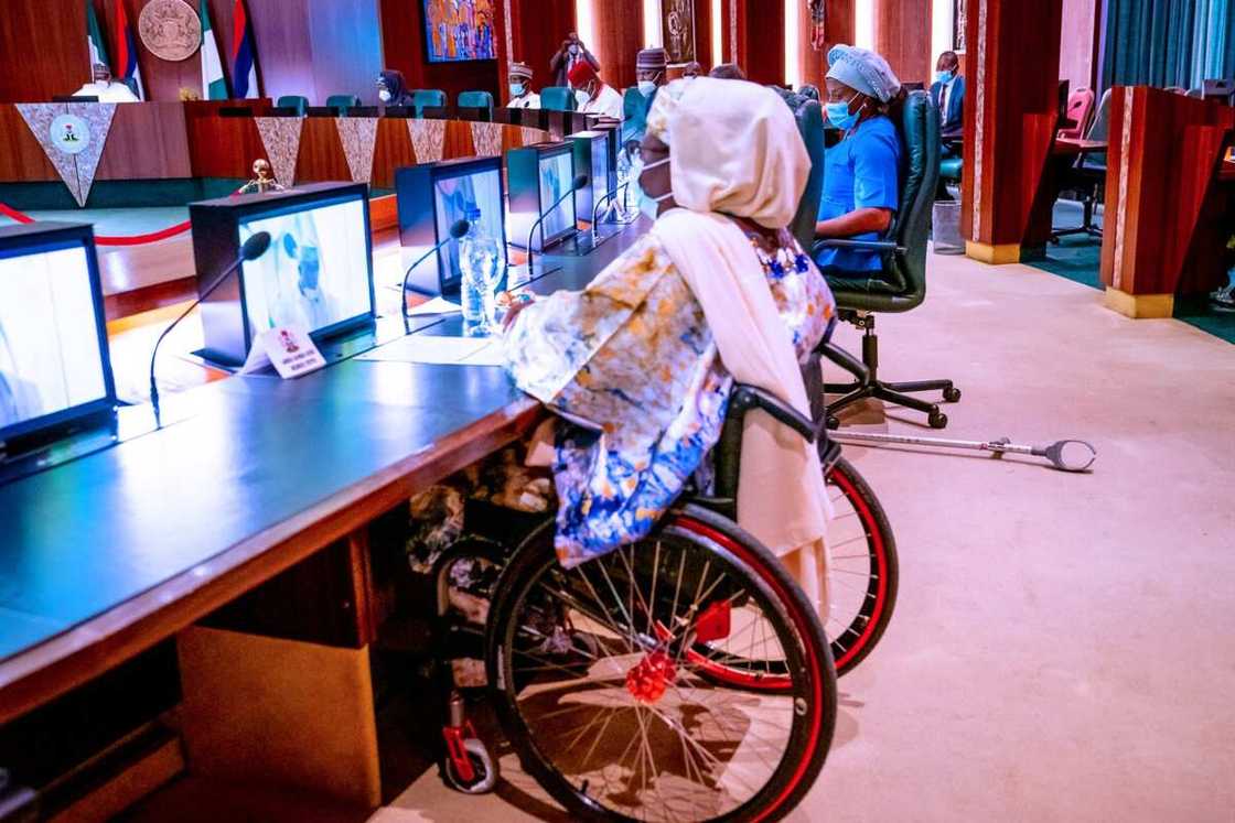 Na cika alkawarin da na dauka wa nakasassun yan Najeriya, shugaba Buhari Na cika alkawarin da na dauka wa nakasassun yan Najeriya, shugaba Buhari