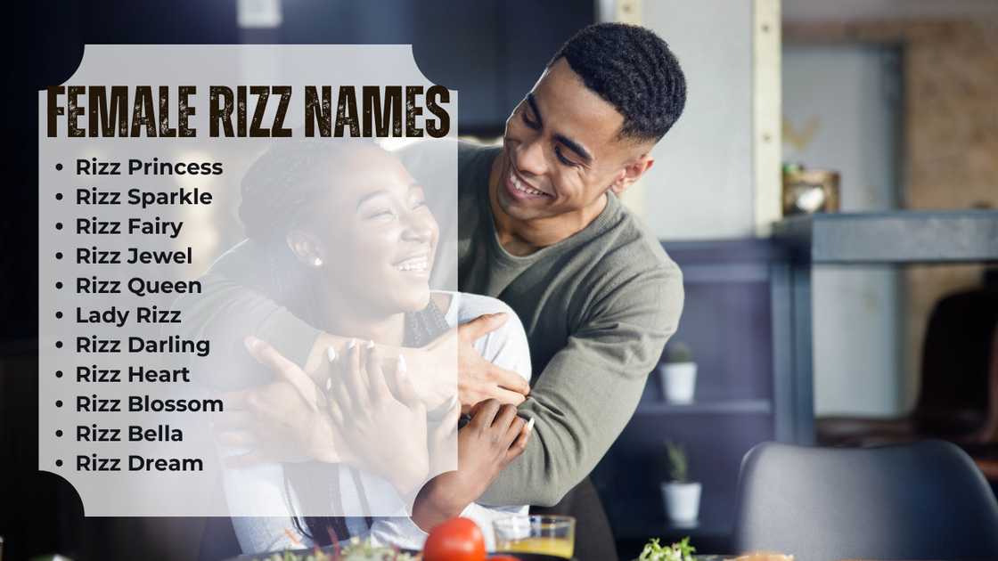 Female rizz names