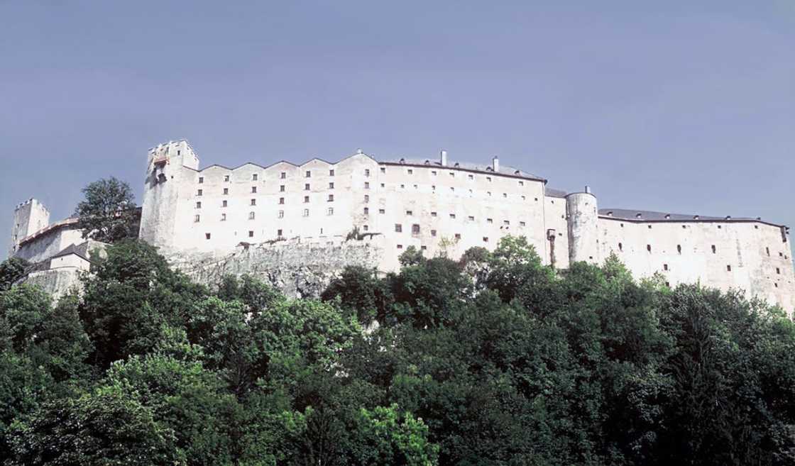 View of Hohensalzburg Castle View of Hohensalzburg Castle