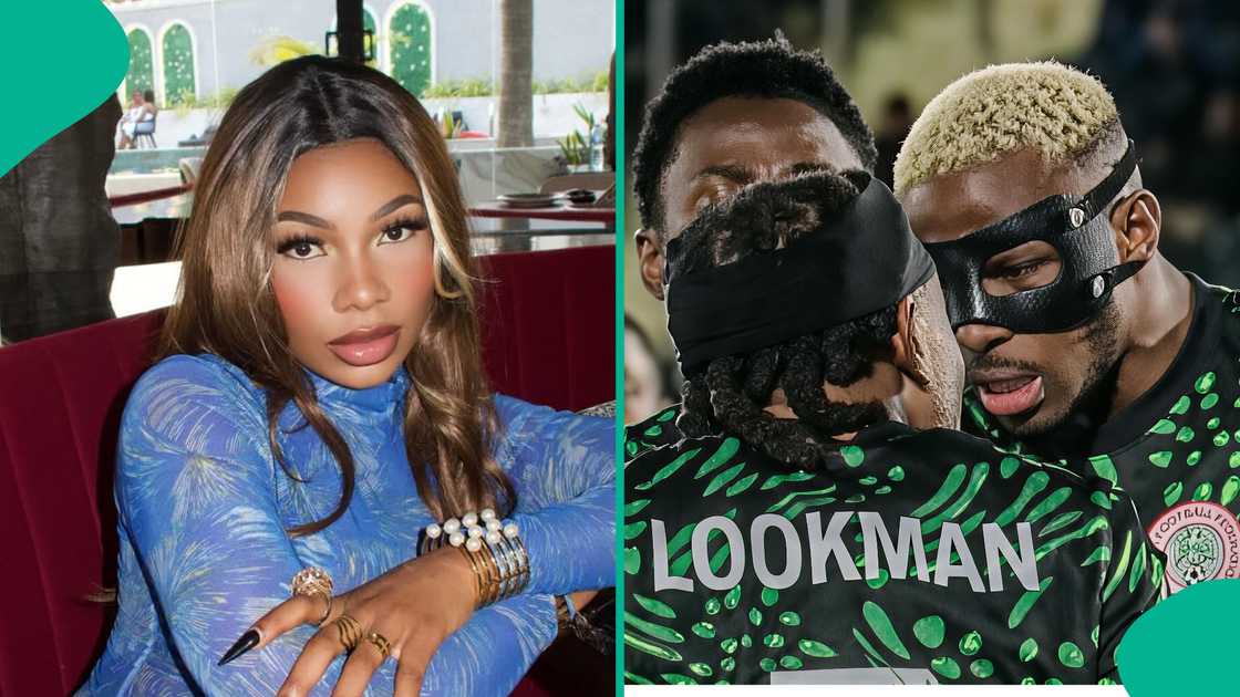 BBNaija's Tacha react to backlashed Victor Osimhen is facing BBNaija's Tacha react to backlashed Victor Osimhen is facing