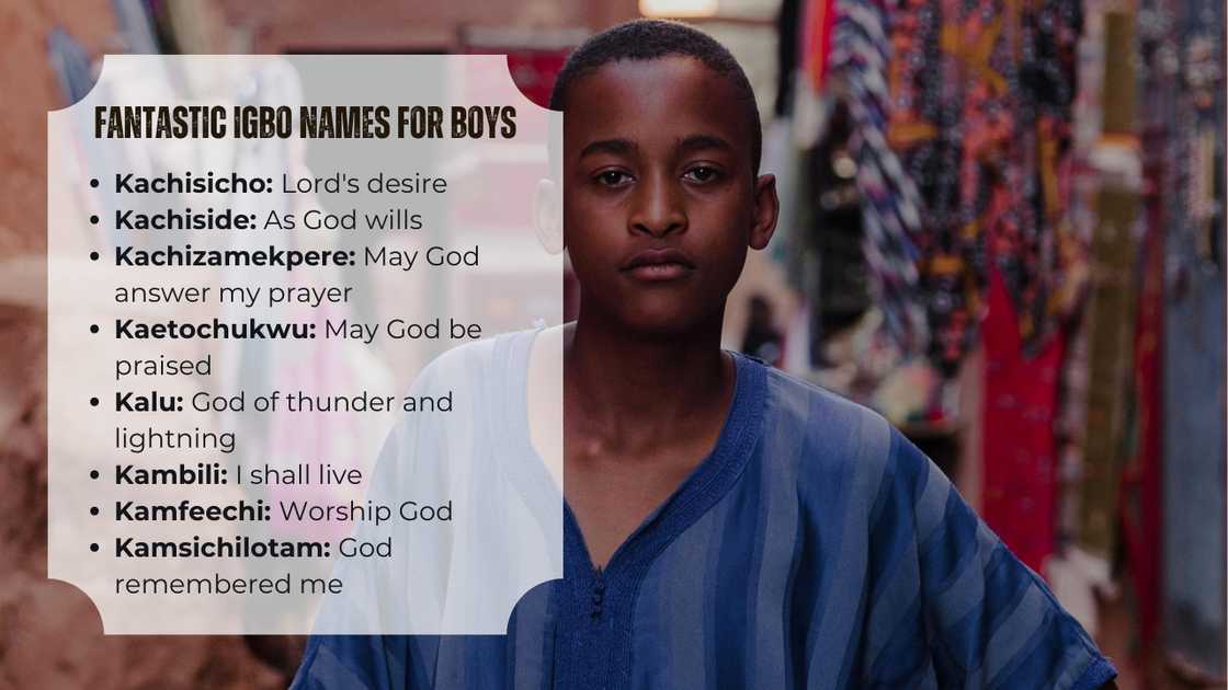 Igbo names for boys