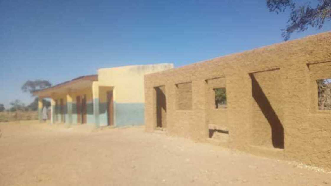 Hotuna: Daliban firamare a Katsina sun gaji da gafara sa, sun fara ginawa kansu ajujuwan karatu