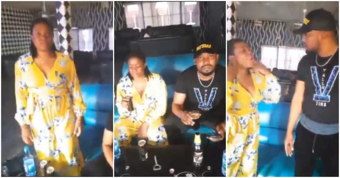 Photos of Nollywood actor and girlfriend at a bar Photos of Nollywood actor and girlfriend at a bar
