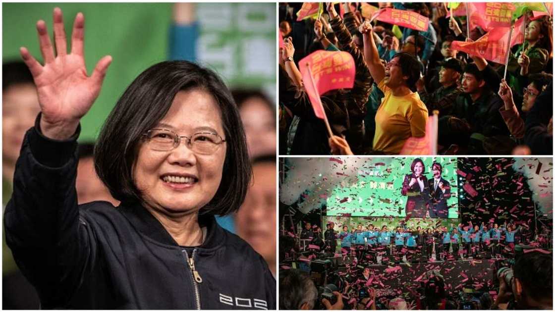 Tsai has told China to back on its threat on Taiwan's sovereignty Tsai has told China to back on its threat on Taiwan's sovereignty