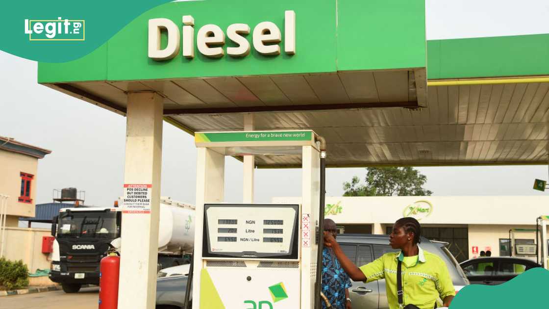 Diesel prices in Nigeria