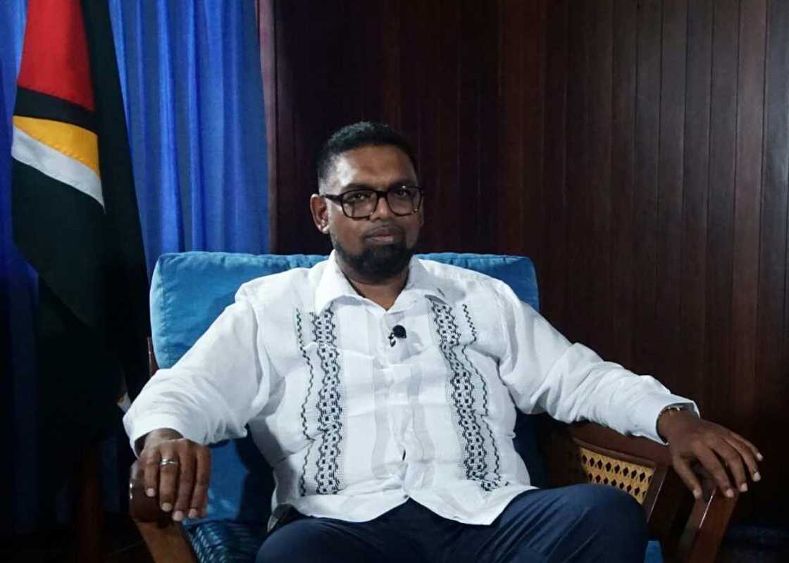 Guyana President Irfaan Ali announce the first competitive bid to exploit offshore oil blocks Guyana President Irfaan Ali announce the first competitive bid to exploit offshore oil blocks