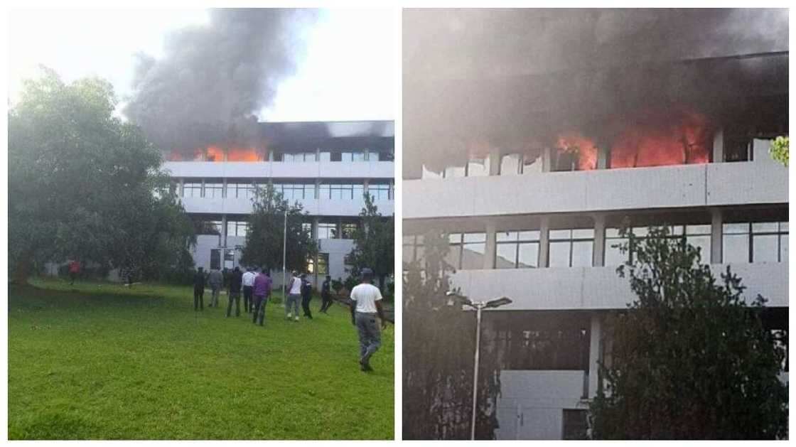 Gobara a Kotun Kolin Najeriya. Gobara a Kotun Kolin Najeriya.