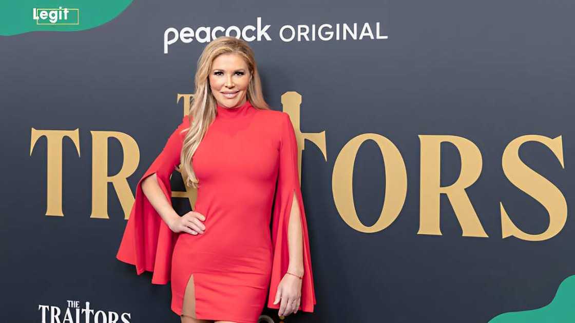 Brandi Glanville during Peacock's "The Traitors" New York Press Junket