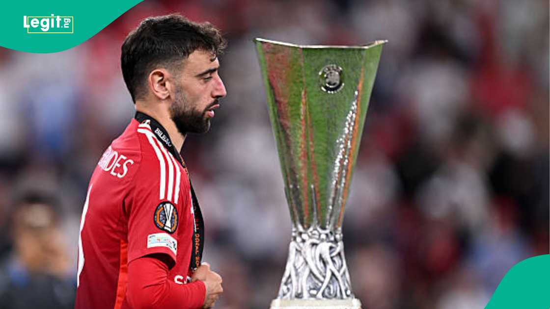 Bruno Fernandes, Manchester United, Europa League Bruno Fernandes, Manchester United, Europa League