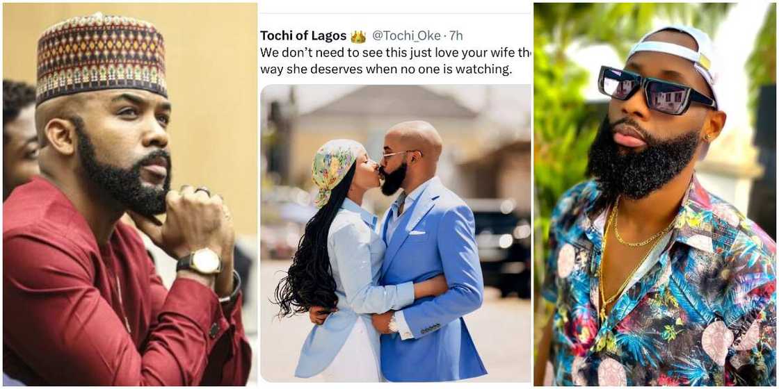 Banky W, Banky W and wife Adesua, BBNaija Tochi