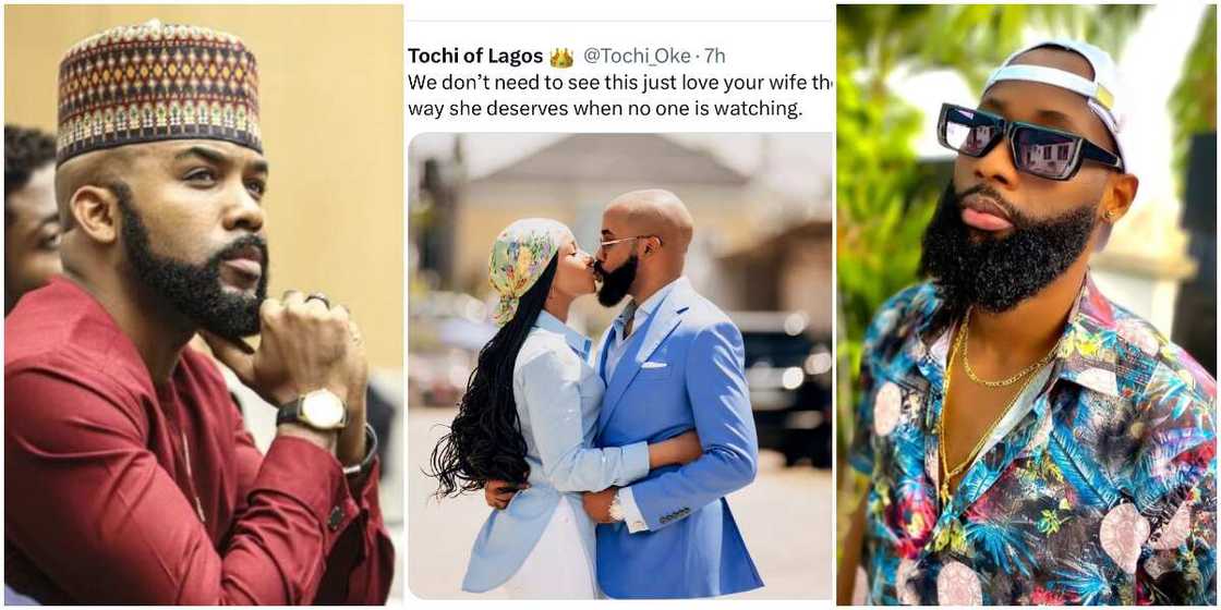 Banky W, Banky W and wife Adesua, BBNaija Tochi Banky W, Banky W and wife Adesua, BBNaija Tochi