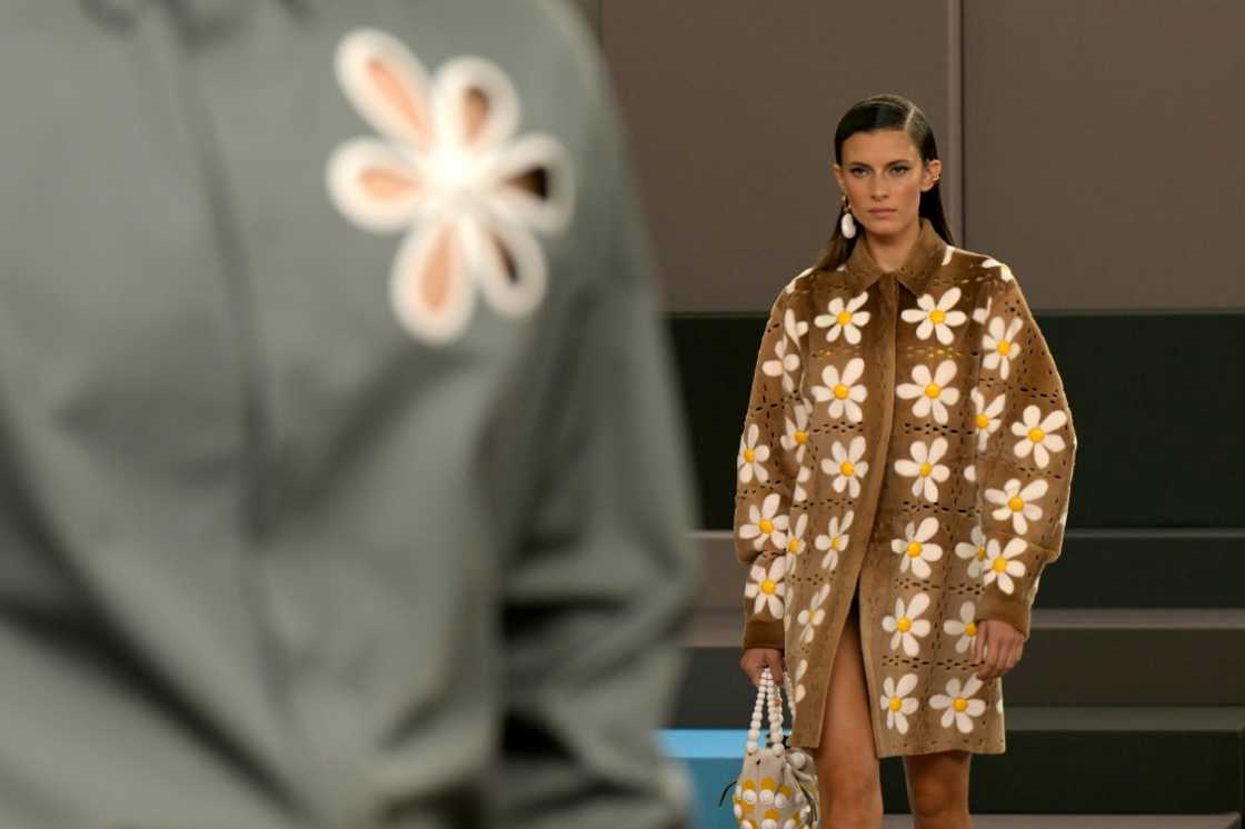 Fendi offered a bright and joyful collection