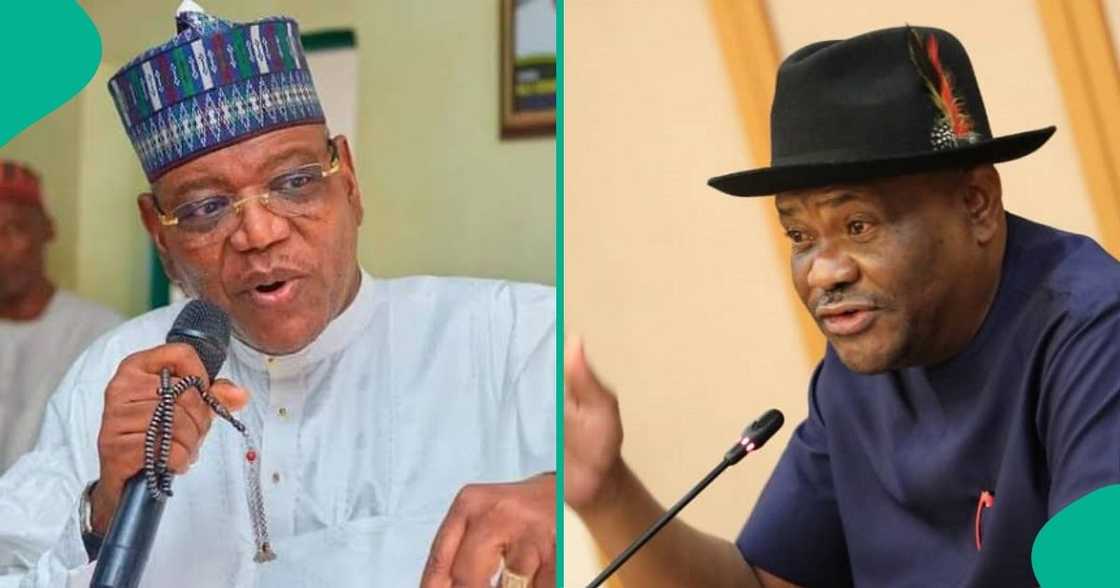 Former Jigawa governor Sule Lamido has called strongly for the expulsion of FCT Minister Nyesom Wike. Former Jigawa governor Sule Lamido has called strongly for the expulsion of FCT Minister Nyesom Wike.