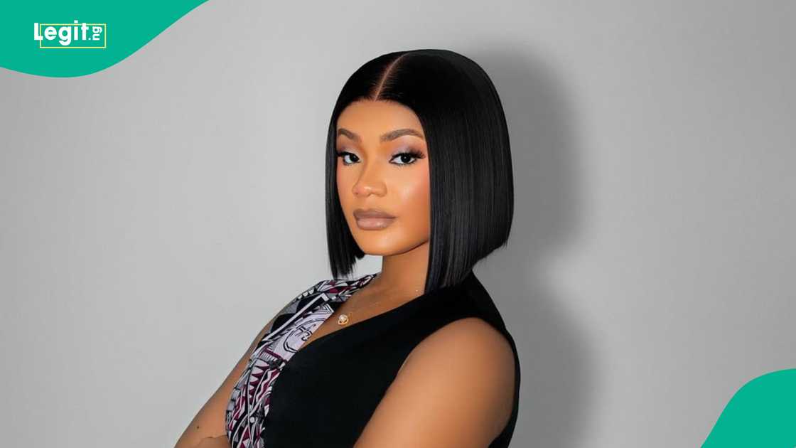 Carter Efe's baby mama shares chat with King Mitchy to counter her claim Carter Efe's baby mama shares chat with King Mitchy to counter her claim