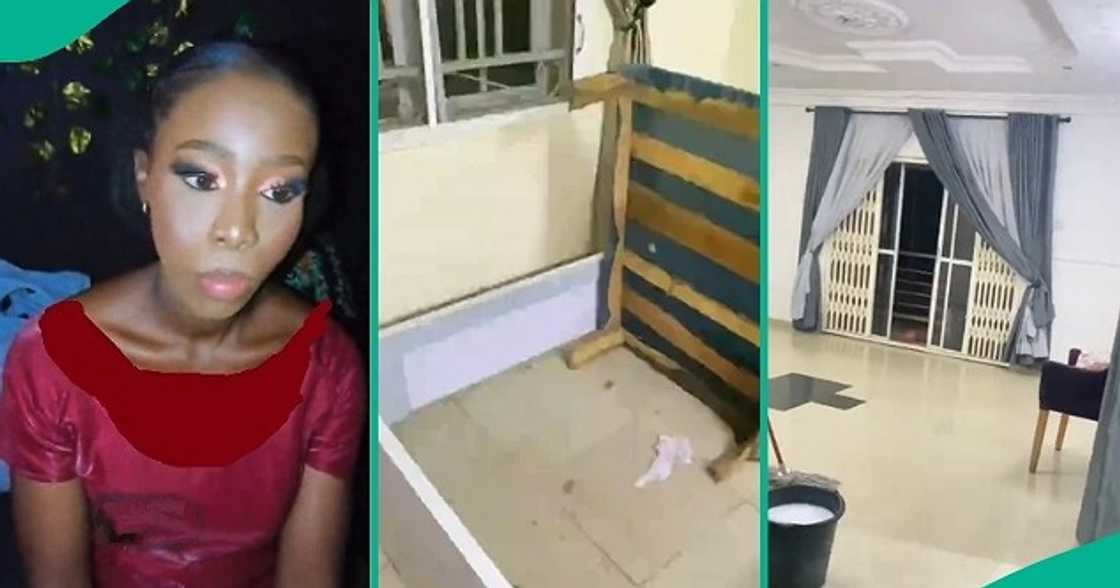 Lady working as cleaner transforms house of her female boss Lady working as cleaner transforms house of her female boss