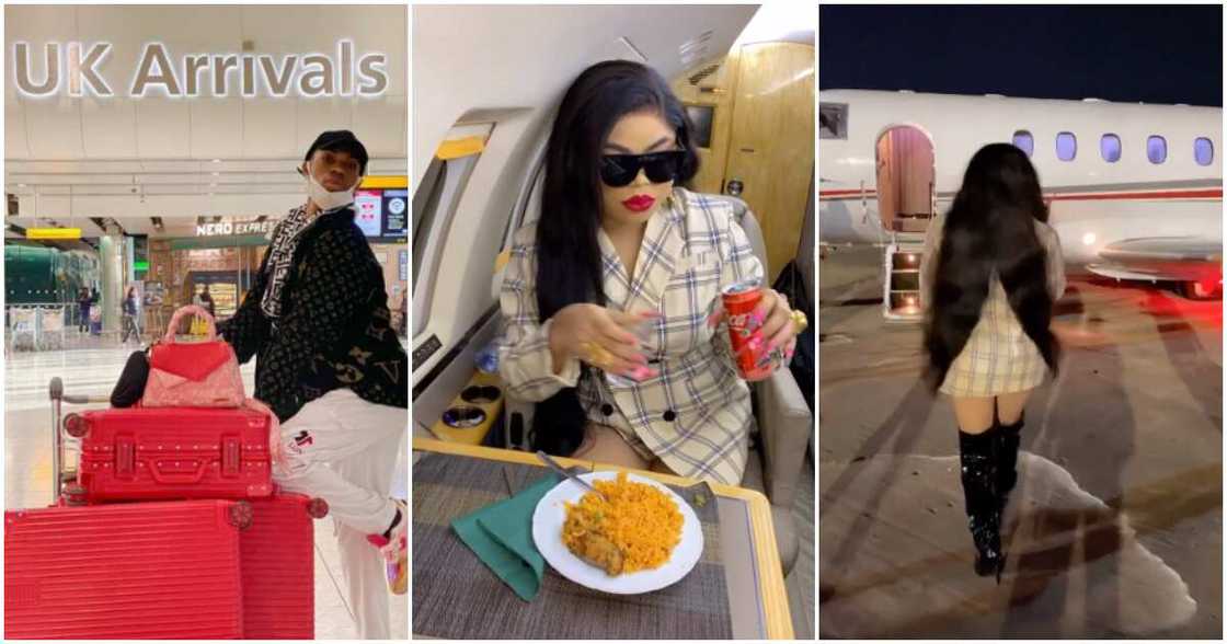 Bobrisky rents private jet Bobrisky rents private jet