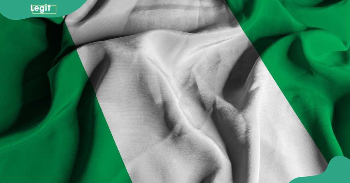 The flag of the Federal Republic of Nigeria.