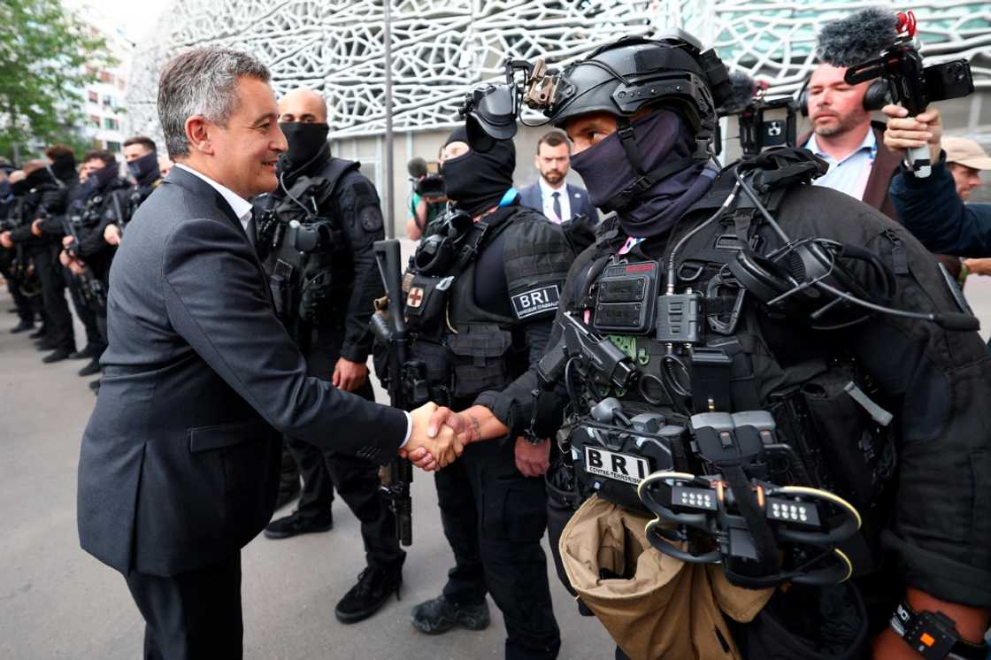 Interior Minister Gerald Darmanin hinted the ultra-left could be involved Interior Minister Gerald Darmanin hinted the ultra-left could be involved