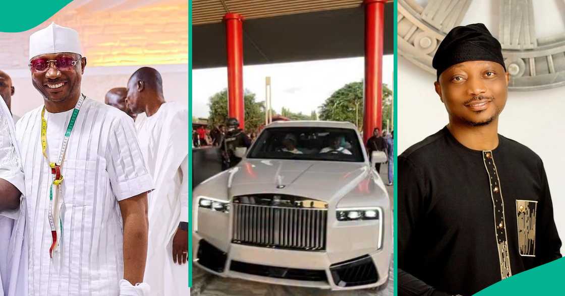 Seyi Vodi acquires a brand new Rolls-Royce for his 50th birthday.