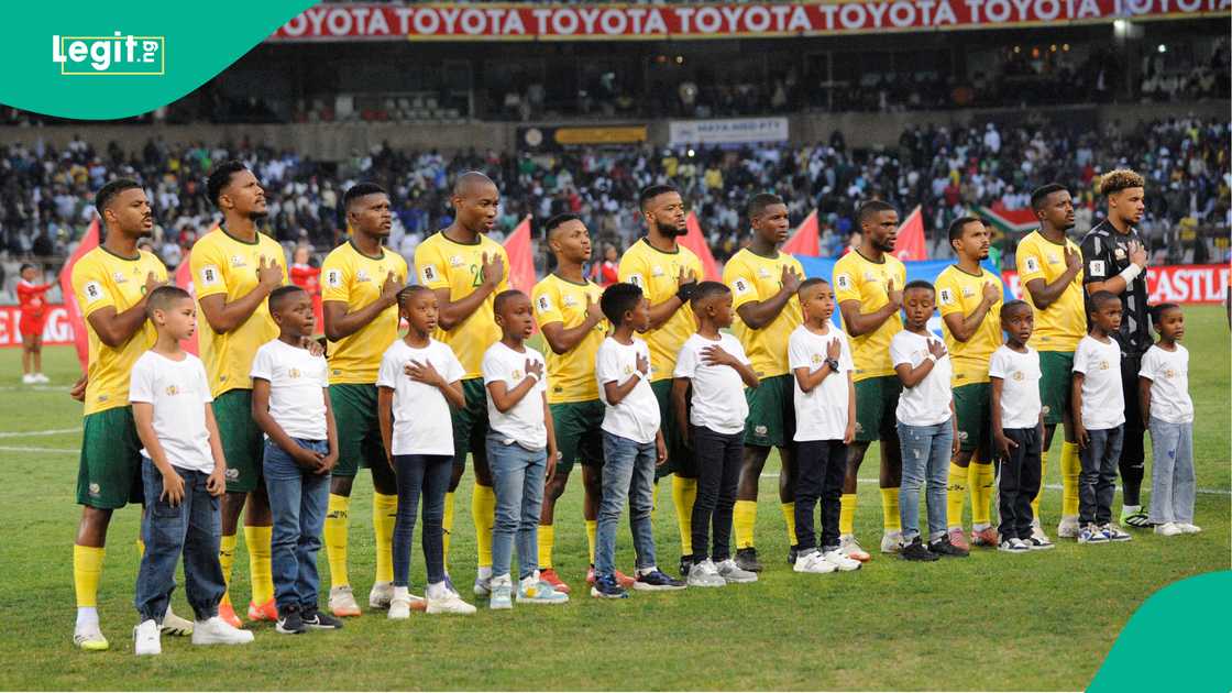 Teboho Mokoena, Ronwen Williams, Bafana Bafana, South Africa, Bloemfontein.