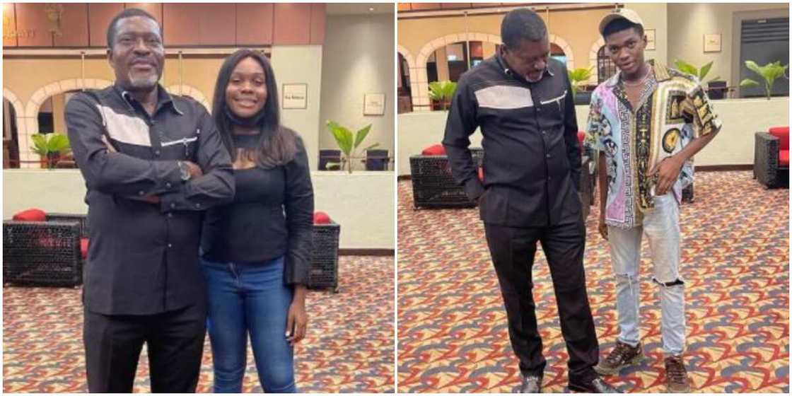 Veteran Actor Kanayo O. Kanayo Celebrates Son and Daughter Who Share the Same Birthday as They Clock New Age