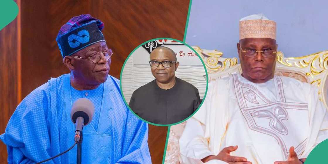 Peter Obi vs Tinubu/Atiku vs Tinubu Peter Obi vs Tinubu/Atiku vs Tinubu