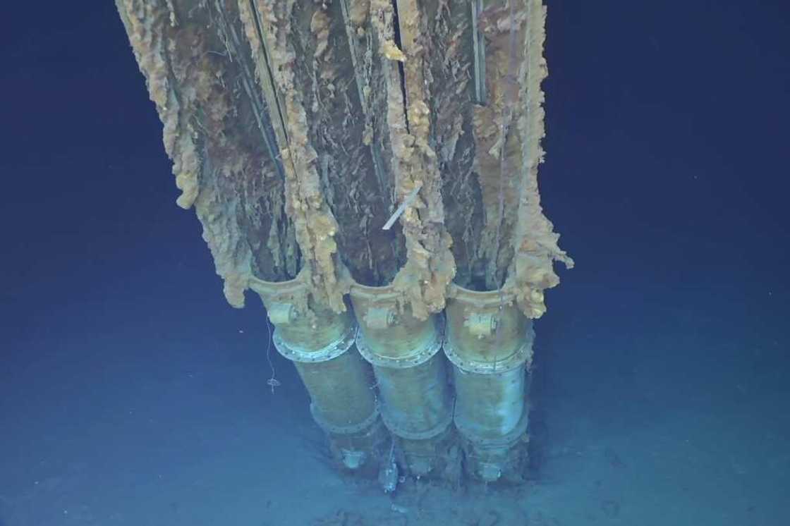 Torpedo tubes of the wreck of the USS Samuel B Roberts, which is resting at 6,895 metres, making it the deepest shipwreck ever located, according to the team that filmed it Torpedo tubes of the wreck of the USS Samuel B Roberts, which is resting at 6,895 metres, making it the deepest shipwreck ever located, according to the team that filmed it