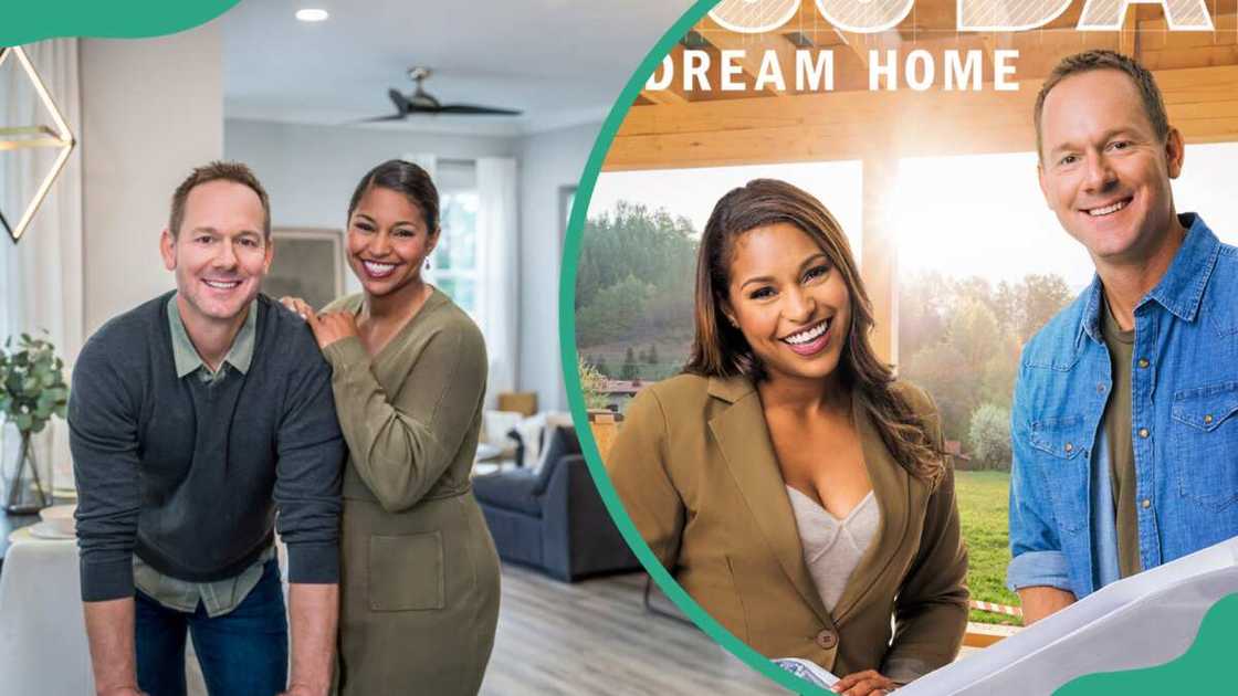 Mika Kleinschmidt with her husband Mika Kleinschmidt with her husband