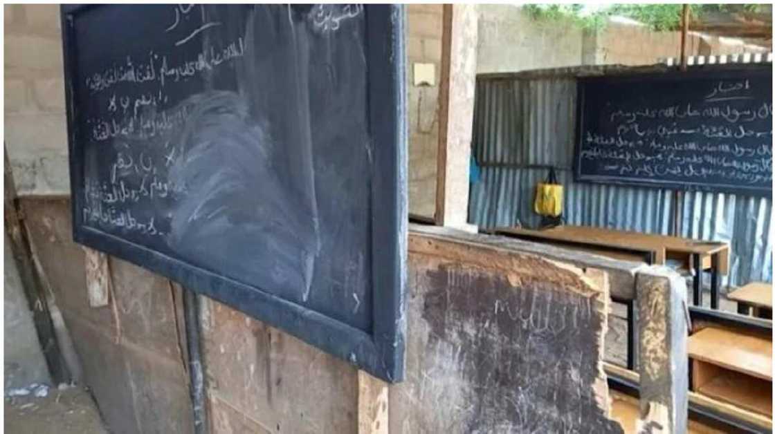 Hoton makarantar islamiyyar Malam Salihu da ke Tegina Hoton makarantar islamiyyar Malam Salihu da ke Tegina