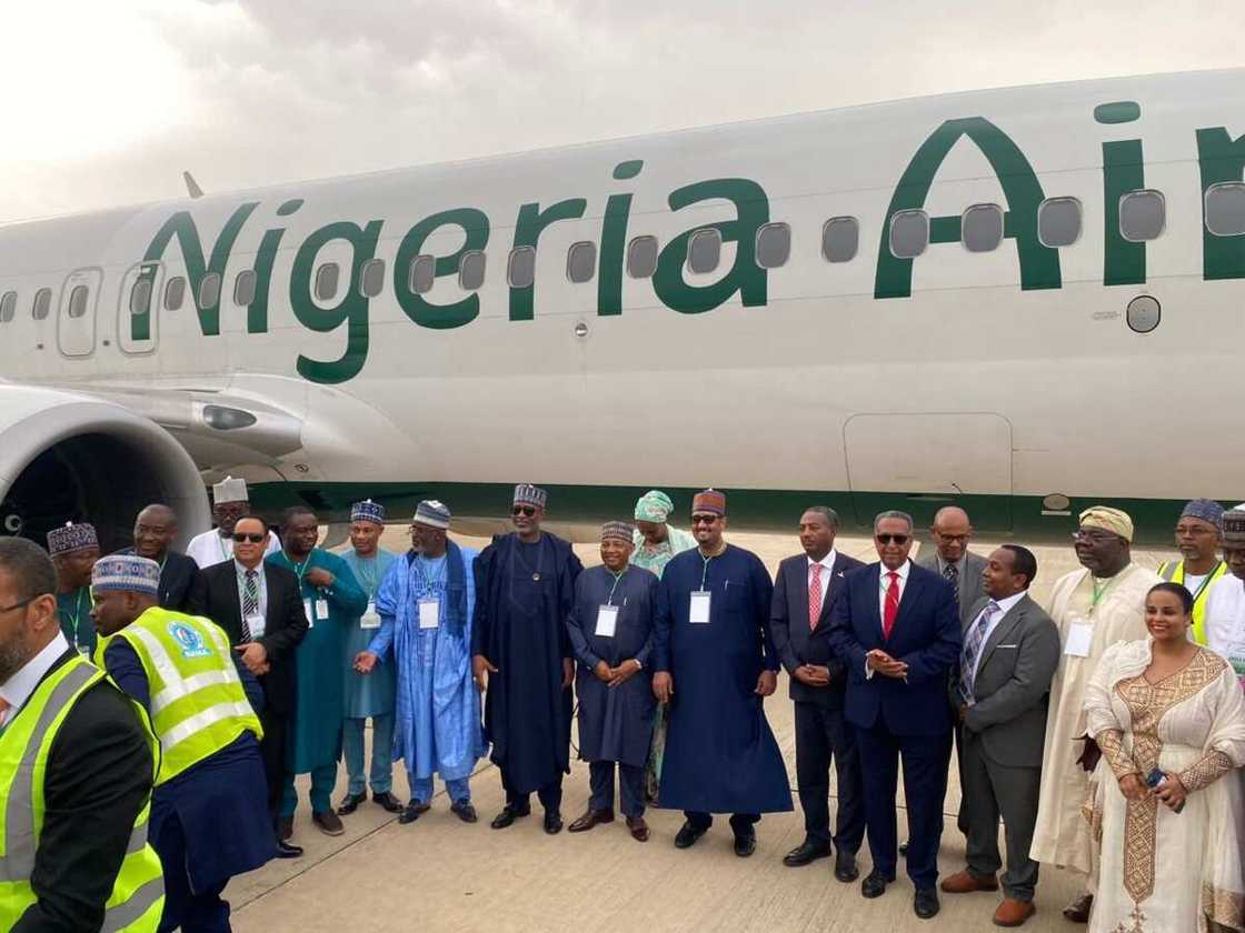Nigeria Air aircraft Nigeria Air aircraft