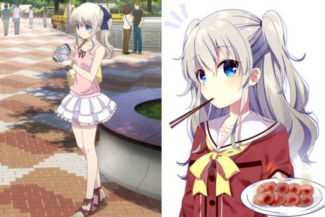 Anime characters with white hair Anime characters with white hair
