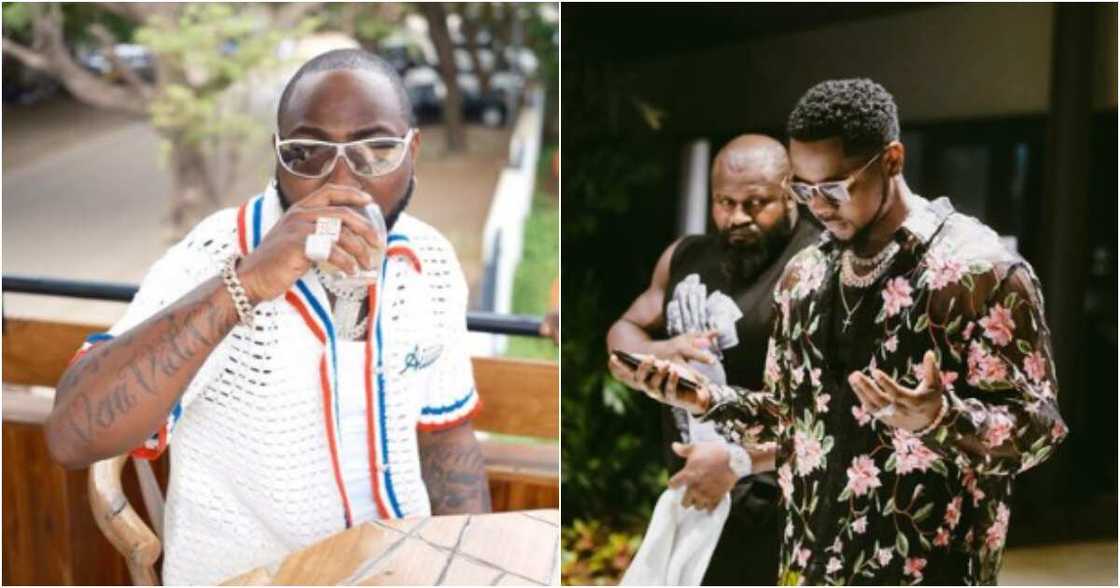 Kizz Daniel and Davido Kizz Daniel and Davido