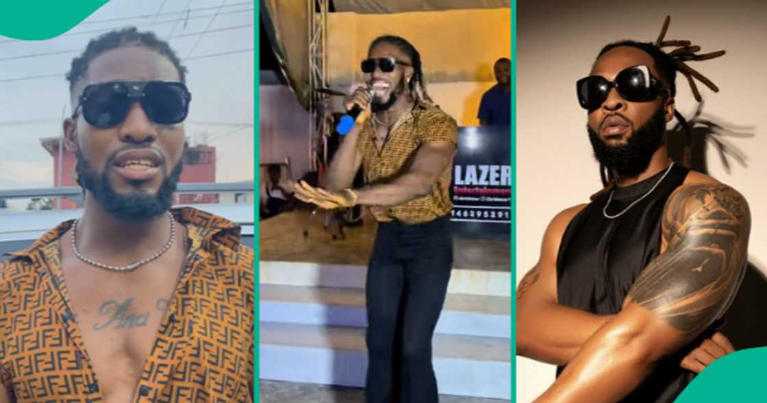 Man who performs as Flavour's lookalike shares his fee.